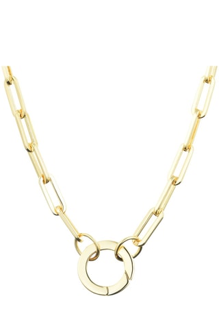 Collier - Argent plaqué or jaune