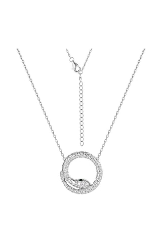 Collier - Argent et émeraudes