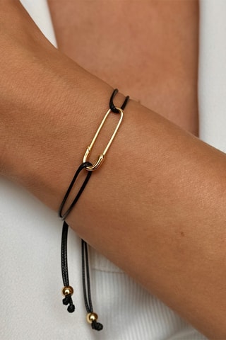 Bracelet - Argent plaqué or jaune