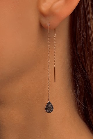 Boucles d'oreilles  -  Argent plaqué or jaune