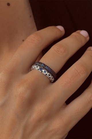 2 bagues - Argent