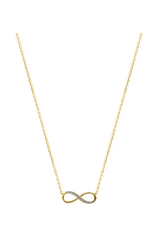 Collier - Argent plaqué or jaune