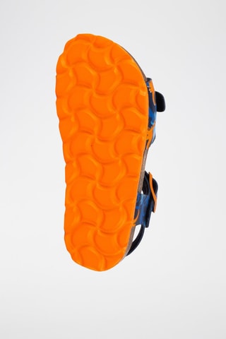 Sandales Rosso - Bleu et orange