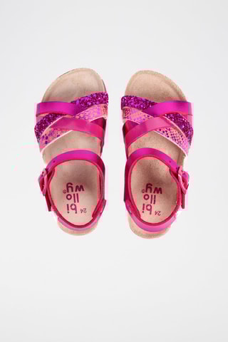 Sandales - Fuchsia