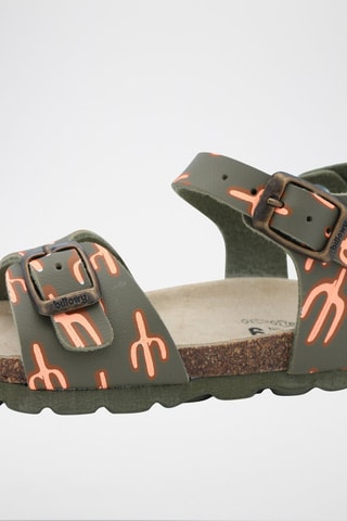 Sandales Rosso - Kaki