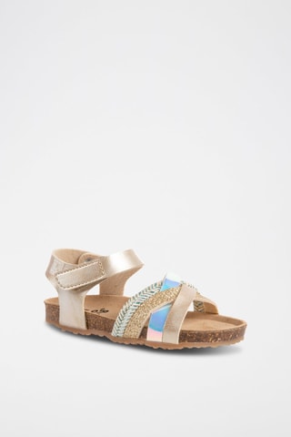 Sandales Doré