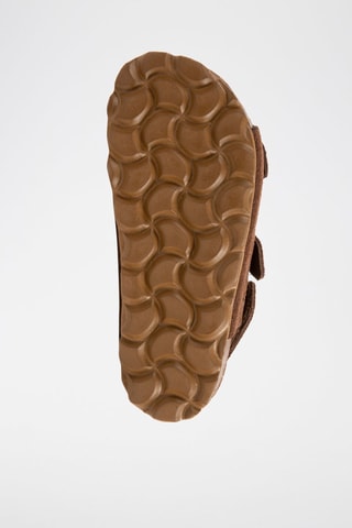 Sandales en nubuck Marron