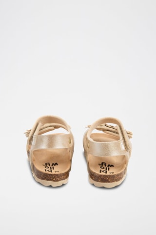 Sandales Doré