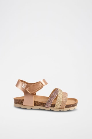Sandales Saumon