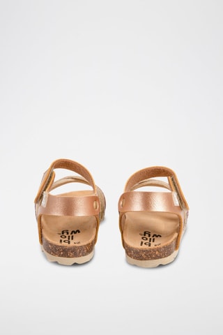 Sandales Saumon
