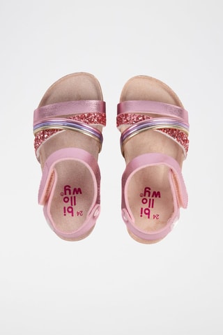 Sandales Rose