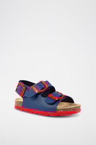 Sandales Rosso Bleu marine