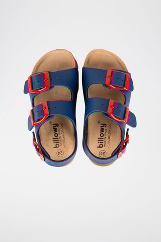 Sandales Rosso Bleu marine