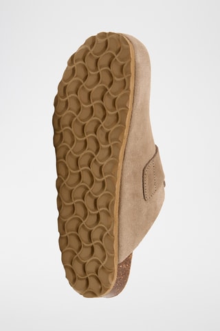Sabots en cuir - Marron clair