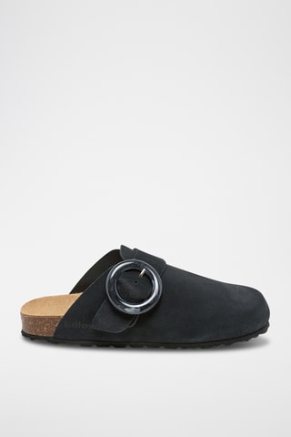 Sabots en cuir - Noir