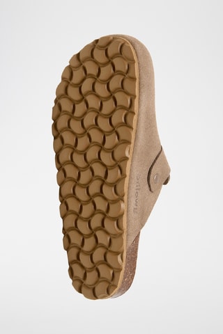Sabots en nubuck Rosso - Beige