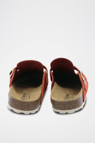 Sabots en nubuck Rosso - Corail