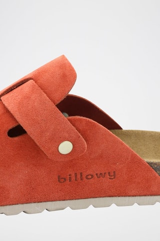 Sabots en nubuck Rosso - Corail