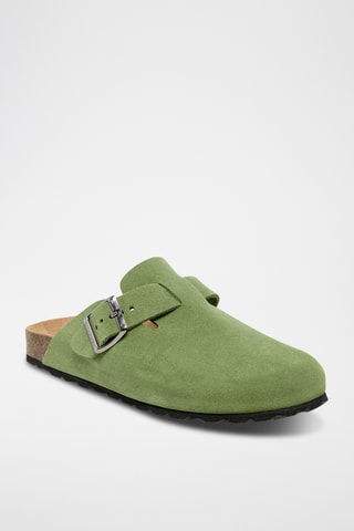 Sabots en nubuck Rosso - Vert