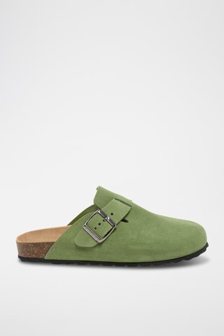 Sabots en nubuck Rosso - Vert