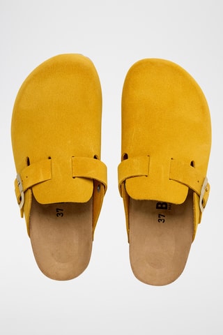 Sabots en nubuck Rosso - Jaune