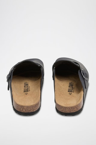 Sabots en cuir - Noir