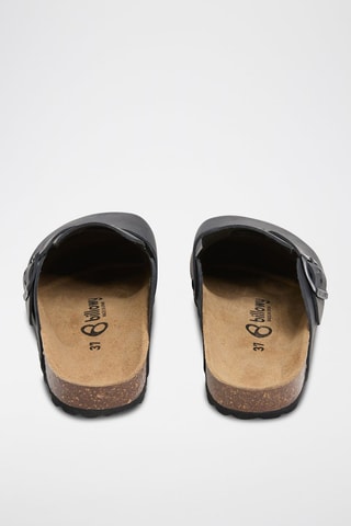 Sabots en cuir - Noir