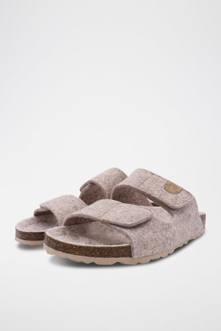 Mules - Taupe chiné