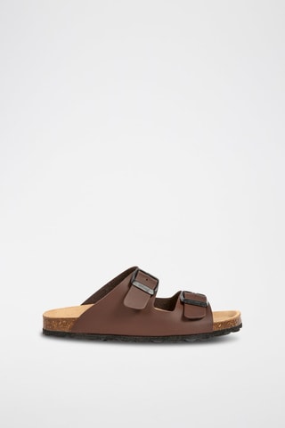 Mules - Marron foncé