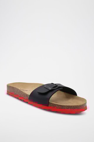 Mules Rosso - Noir