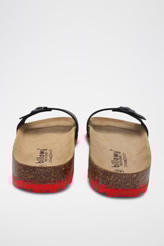Mules Rosso - Noir