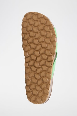 Mules en cuir - Vert
