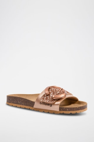 Mules - Doré rose