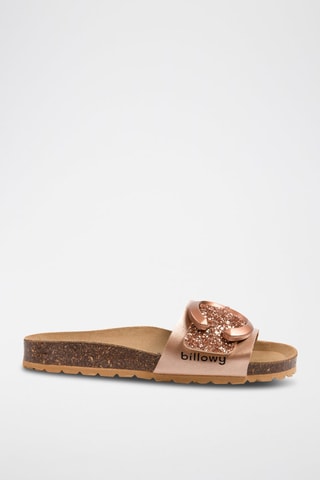 Mules - Doré rose