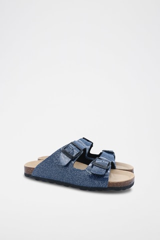 Mules Rosso Azul-marinho mesclado