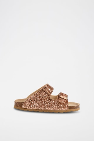 Mules Saumon chiné