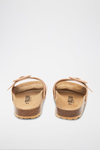 Mules en nubuck - Rose