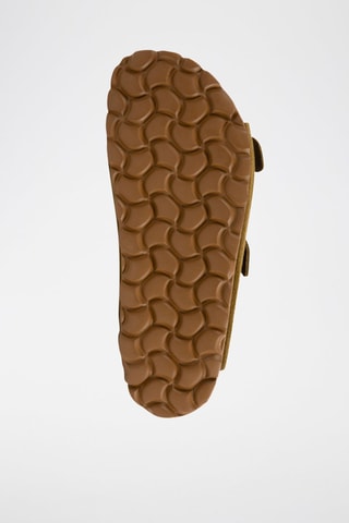 Mules en nubuck Kaki