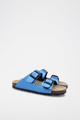 Mules Rosso Azul