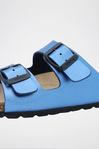 Mules Rosso Azul