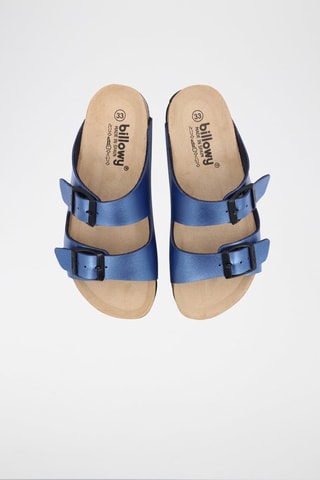 Mules Rosso Azul