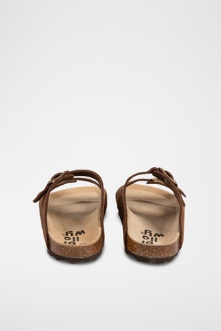Mules en nubuck Marron foncé