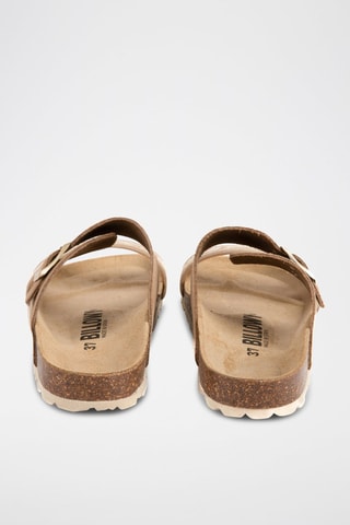 Mules en nubuck Marron clair
