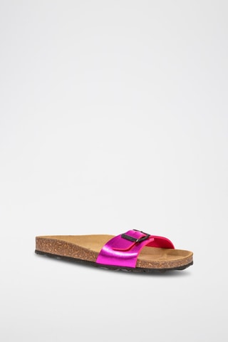 Mules Rosso Fuchsia