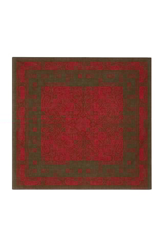 Bandana - Kaki et rouge