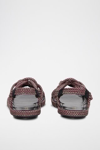 Sandales - Noir et rose