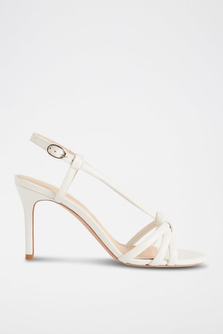 Sandales en cuir - Blanc