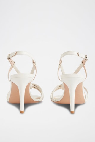 Sandales en cuir - Blanc