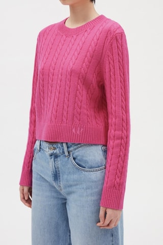 Pull en laine - Rose