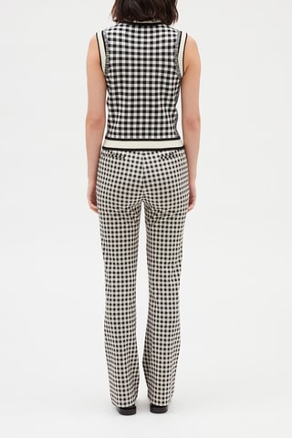 Pull sans manches - Noir et blanc